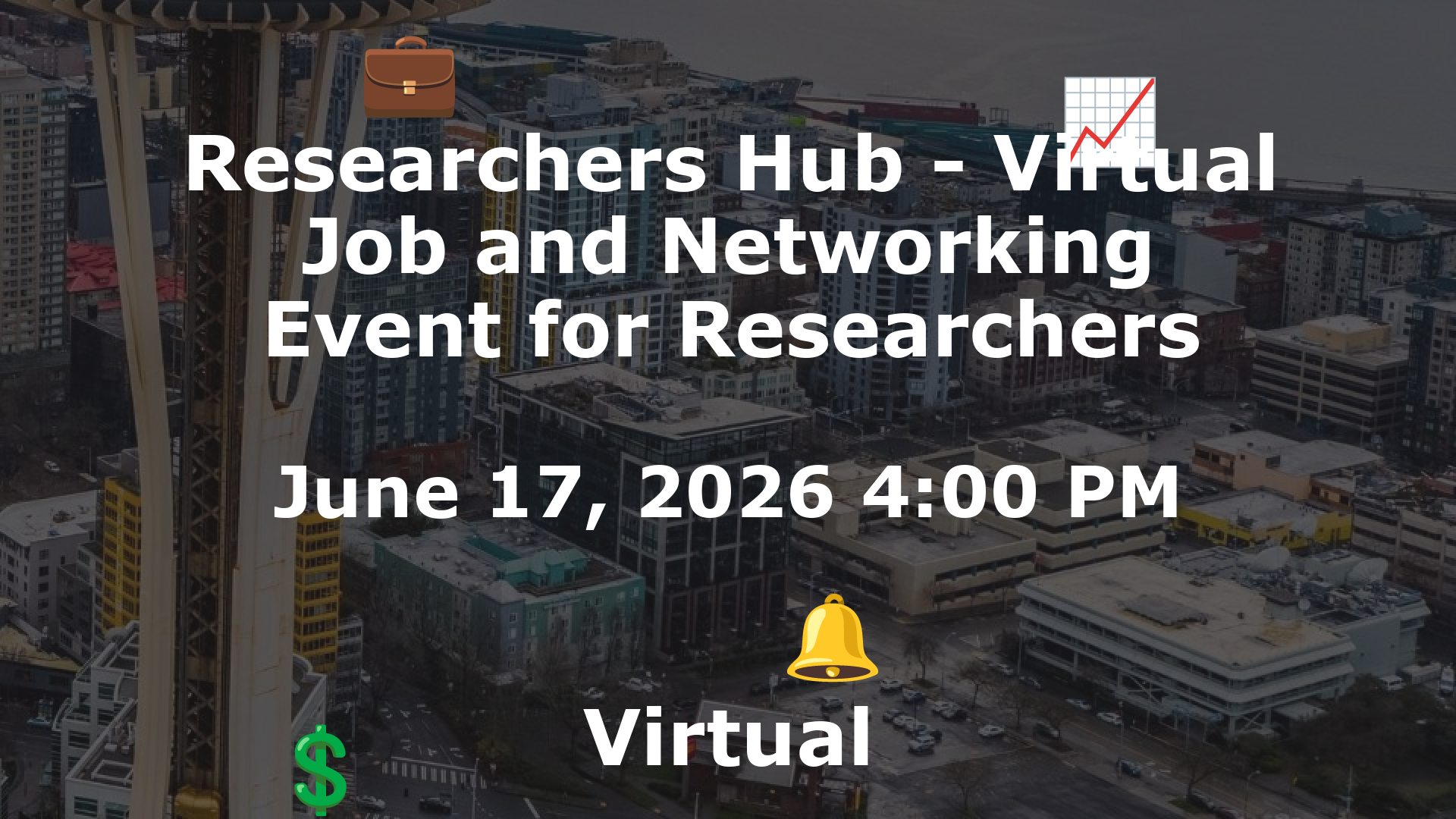 Researchers Hub - Virtual Job and Networking Event for Researchers event image
